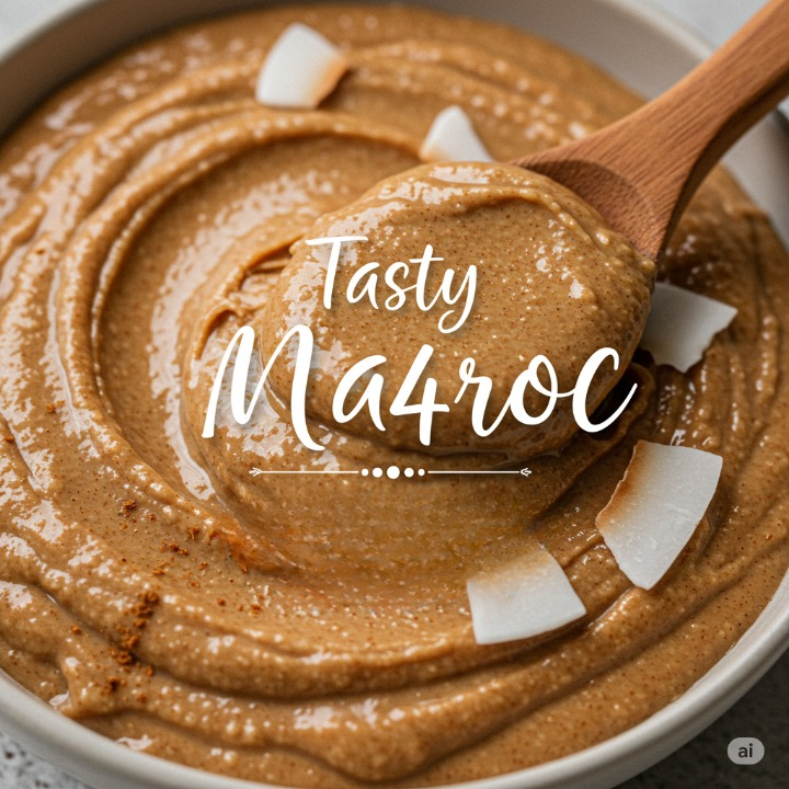 🌰egan Moroccan Almond Butter with Argan Oil