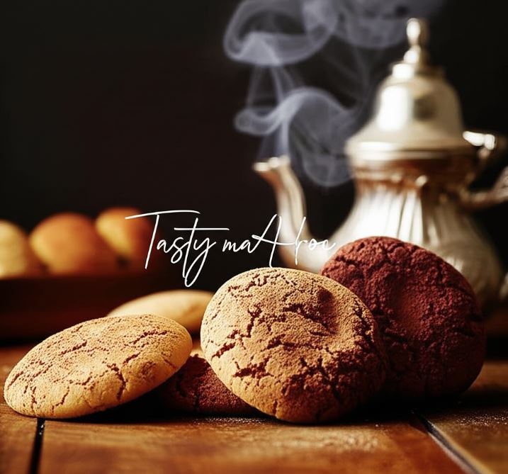 🌹 Rose Water Almond Cookies Elegant Moroccan Sweets