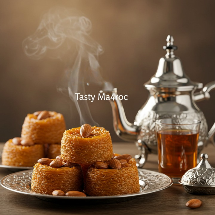 🥧Kaab el Ghazal Moroccan Gazelle Horns Stuffed with Almonds